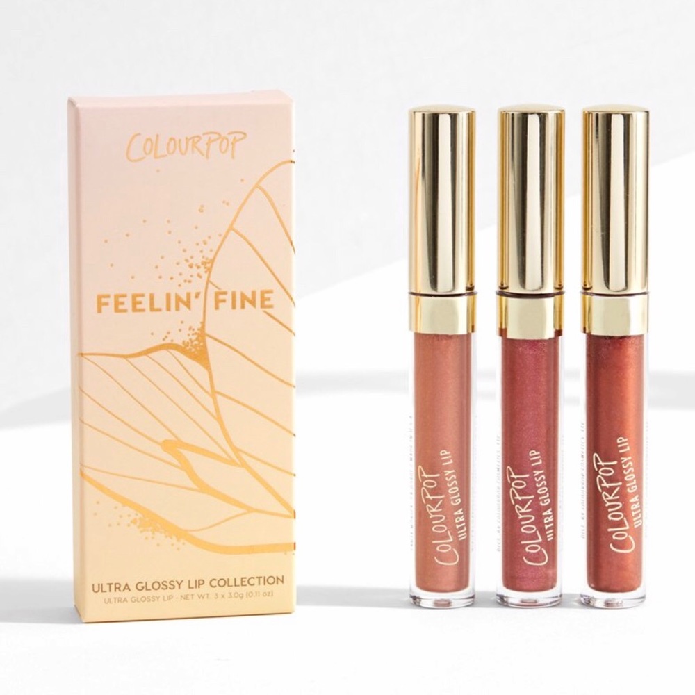 🆕ColourPop Feelin’ Fine Glossy Lip Set🆕